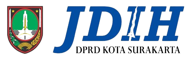 Logo Jaringan Dokumentasi dan Informasi Hukum Sekretariat DPRD Kota Surakarta